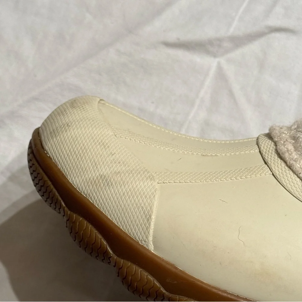 Sperry Duck Boots Winter‎ White Cream 5.5